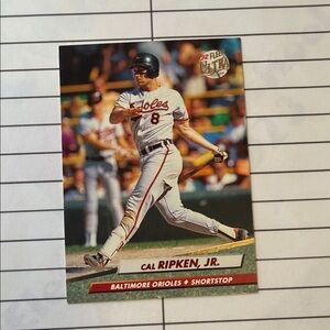 Cal Ripken Jr. Fleer Ultra Baseball Card